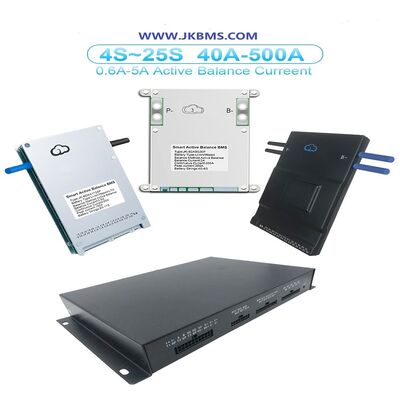JKBMS Active BMS Solar Inverter Batteries LIFEPO4 NMC For Solar Energy Systems