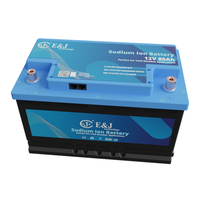 Good price 12V 80Ah Solar Sodium Ion Battery Pack Low Temperature Resistance For Electric Vehicles Boats online