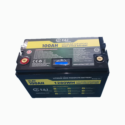 Good price 12V 100AH Lifepo4 Battery Mfg Prismatic Cell Lithium Iron Phosphate Battery Pack For RV online