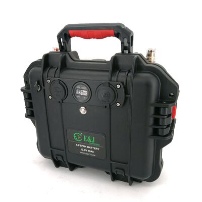 Good price 12V 40Ah Deep Cycle LiFePO4 Battery Pack Lightweight Waterproof For Trolling Motor Kayak online