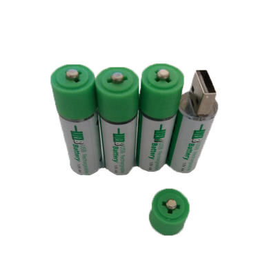 Good price Rechargeable LiFePO4 Battery Cell 1.5V AA No.5 USB Battery 14500 Lithium Titanate LTO Batteries online