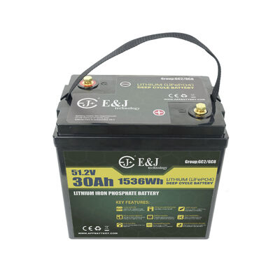 Good price 48V Lifepo4 Battery Pack 30AH 60AH 90AH 120A 150AH 180AH For Polaris Ranger Golf Carts online