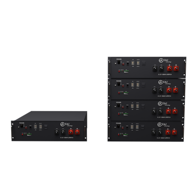 کیفیت 51.2V 280Ah 304Ah LiFePO4 Battery Kit 200A Active Balance Rack Mounted IP66 Off Grid کارخانه
