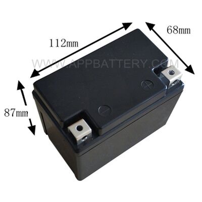 Good price 12V 4.5Ah Motorcycle Battery Box Plastic For 18650 Cells IP54 Rated Dimensions 112x68x106mm online