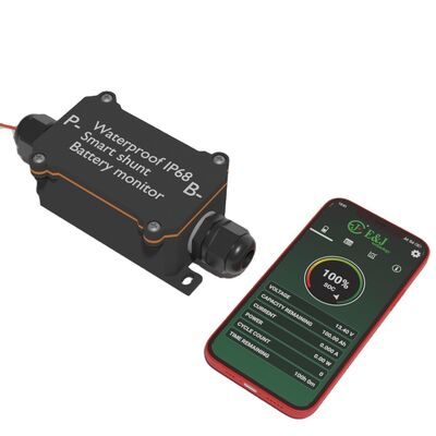 Good price Smart Shunt Wireless Battery Monitor IP68 Waterproof Digital Indicator Real Time Voltage SOC online