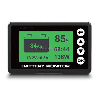 Jakość 500A Smart Shunt Lithium Battery Pack Monitor 0-80V With Current Indicator Display fabryka