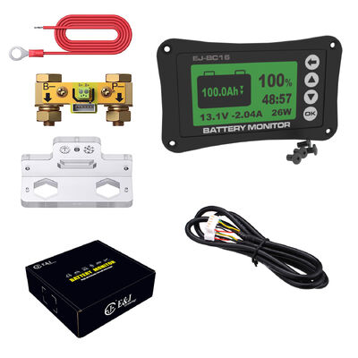 Good price Universal LCD Battery Monitor 500A Smart Shunt With Alarm And Optional CANBus RS485 online