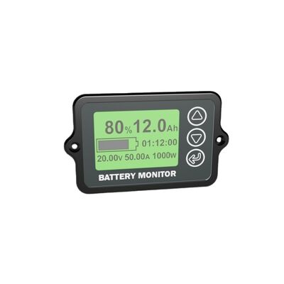 Qualità Realtime Shunt SOC Meter Current Battery Monitor Forklift 75A 150A 500A Shunt For Electric Bicycle RV AGV fabbrica